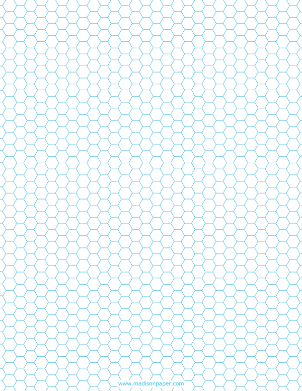 Printable Hex Paper PDF Madison 39 s Paper Templates