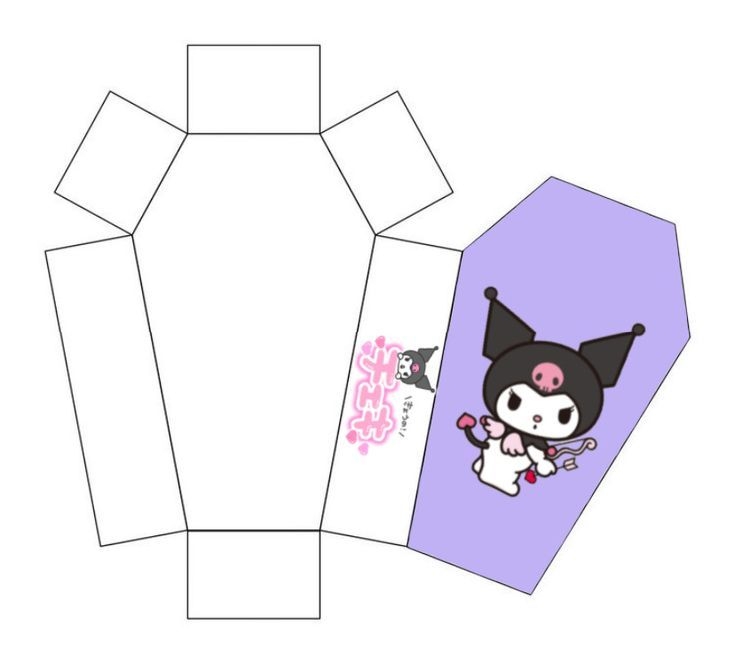 Printable Kuromi Paper Craft Dev onallcylinders