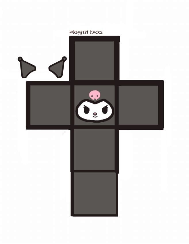 Printable Kuromi Paper Craft Printable Word Searches