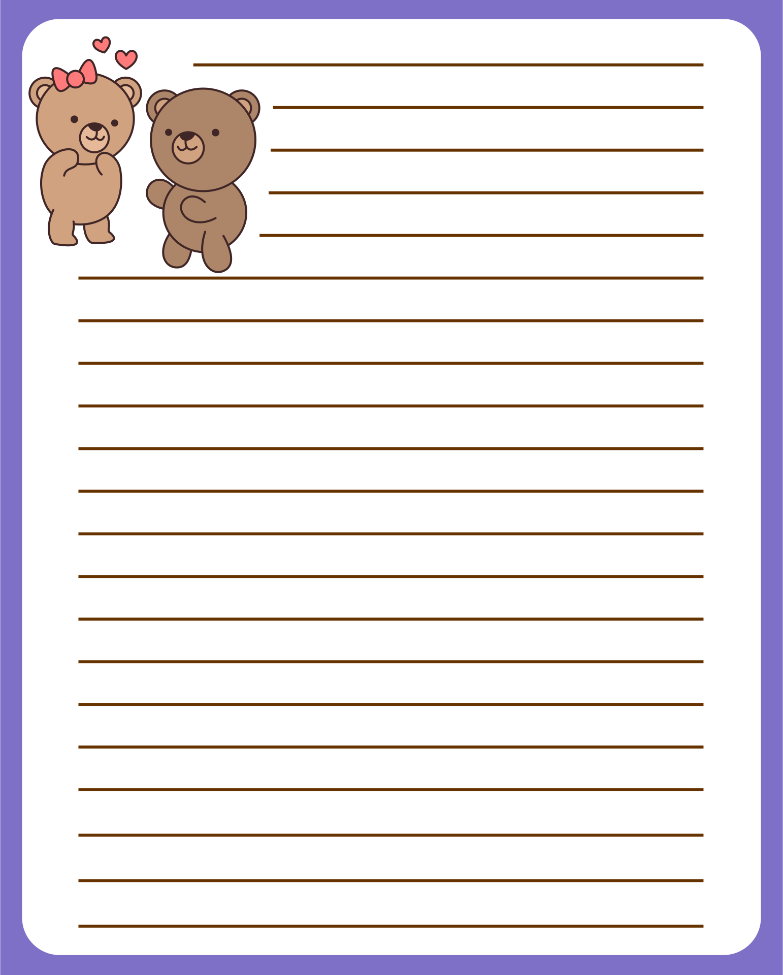 Printable Letter Paper Printable Letter Paper