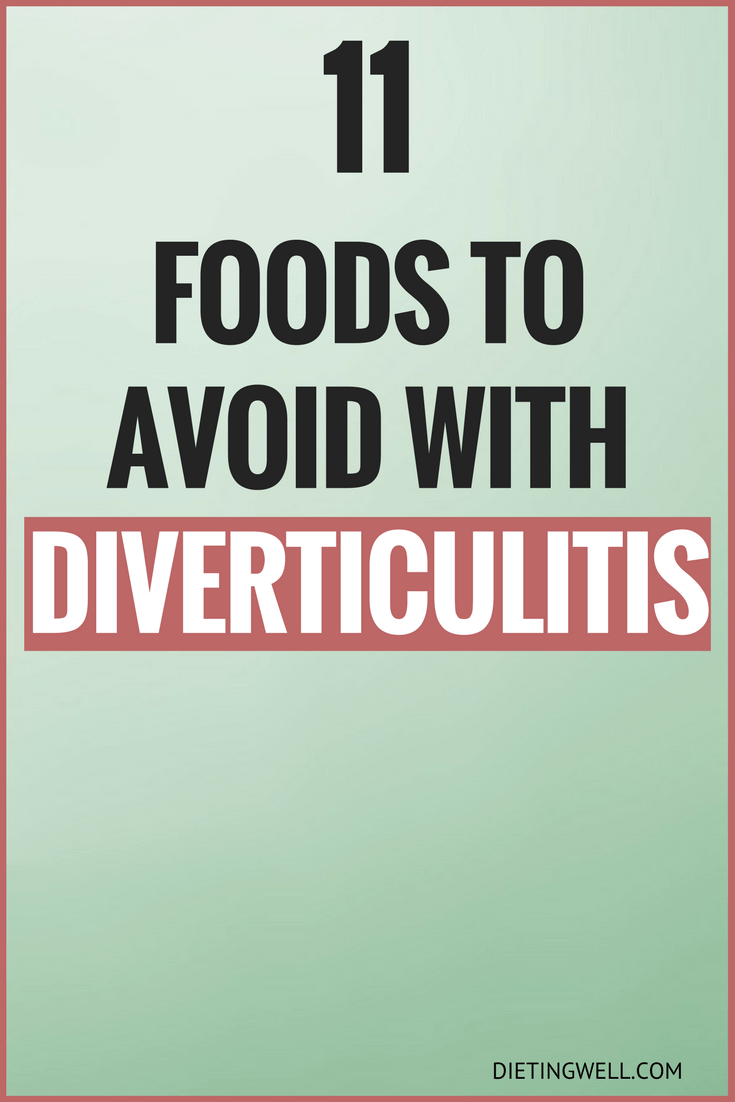 Printable List Of Foods To Avoid With Diverticulitis Printable 