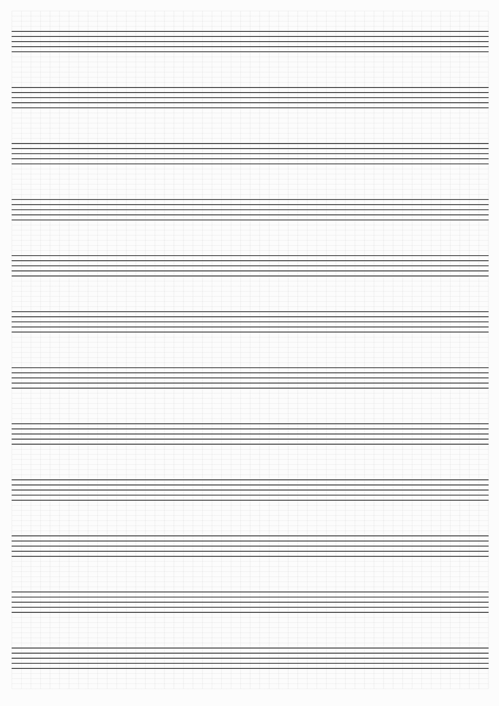 Printable Music Paper