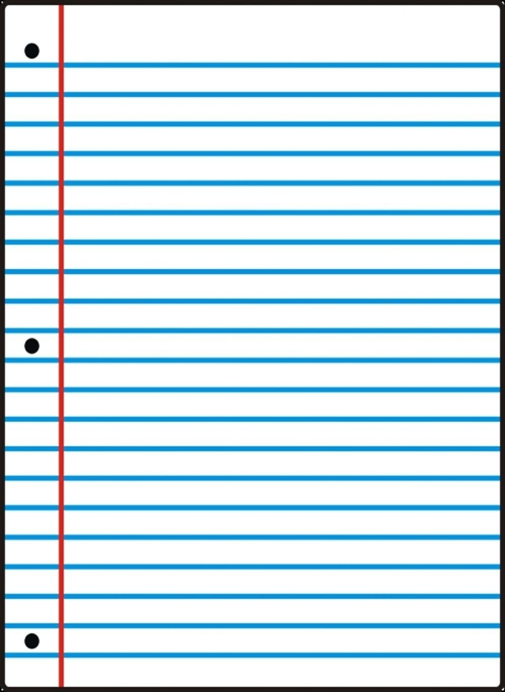 Printable Notebook Paper College Wide Ruled Free Printable Notebook 