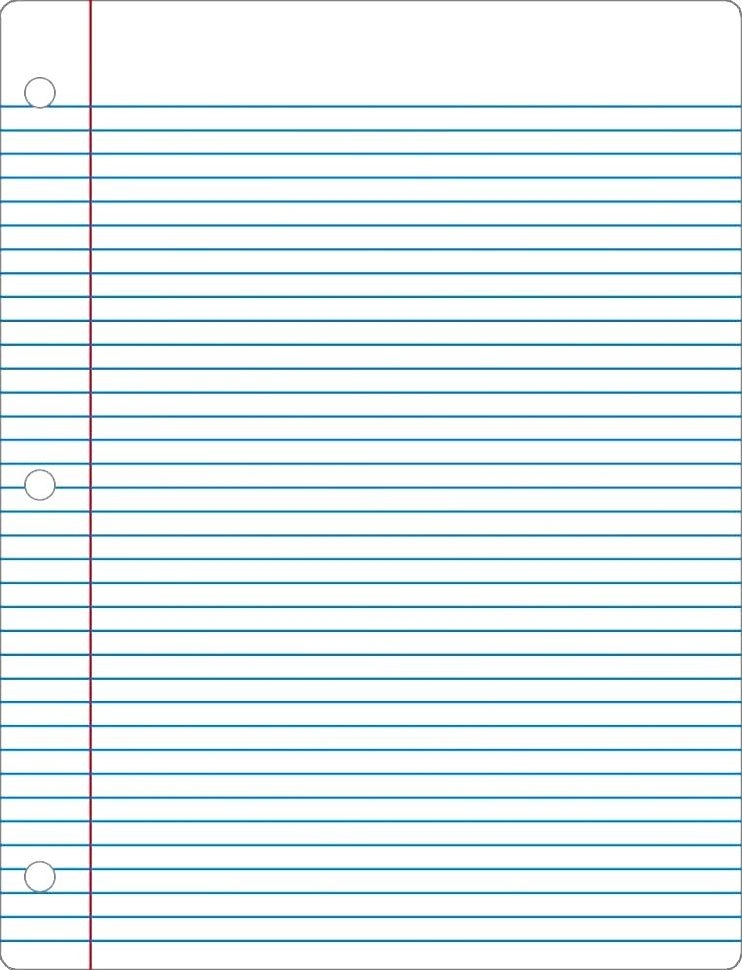 Printable Notebook Paper College Wide Ruled Lined Paper Printable