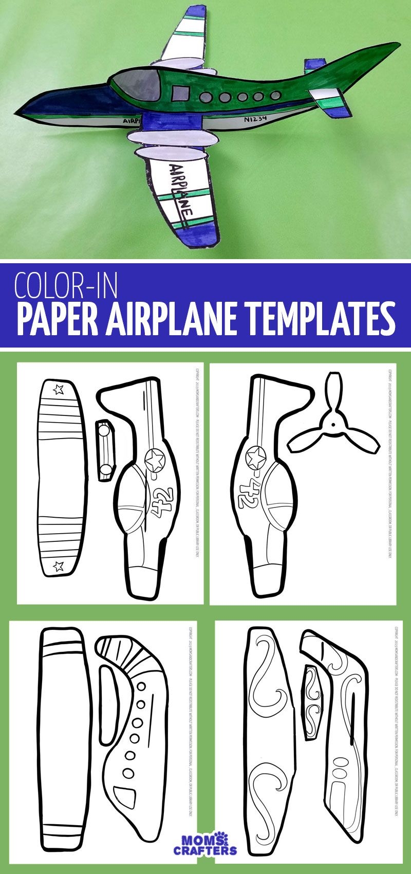 Printable Paper Aeroplane Printable Word Searches