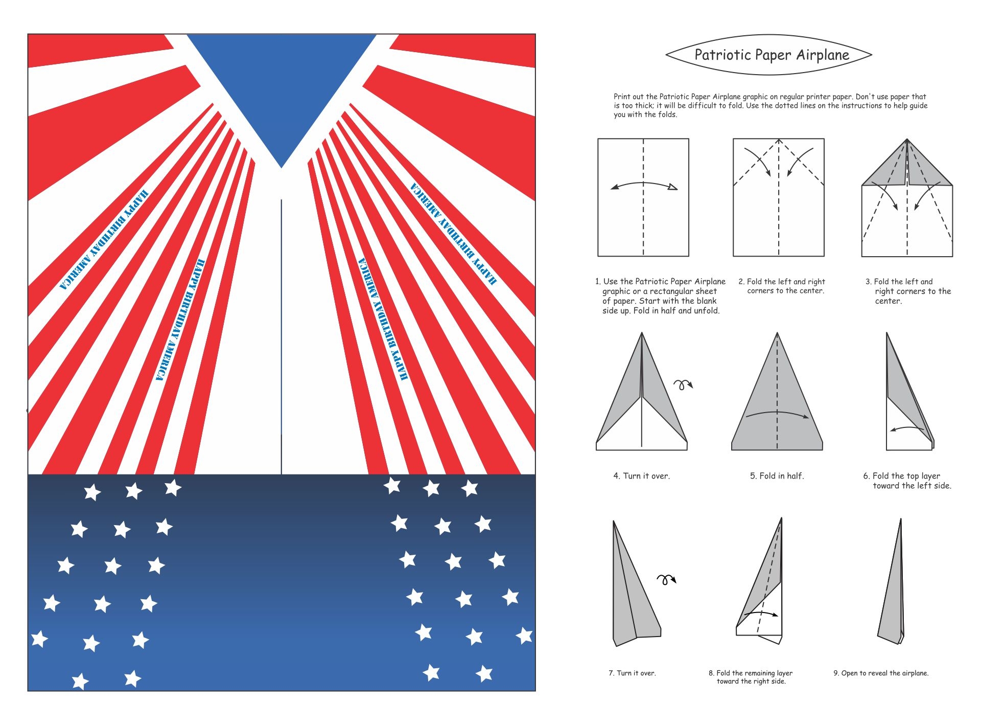 Printable Paper Airplane Templates Printable JD