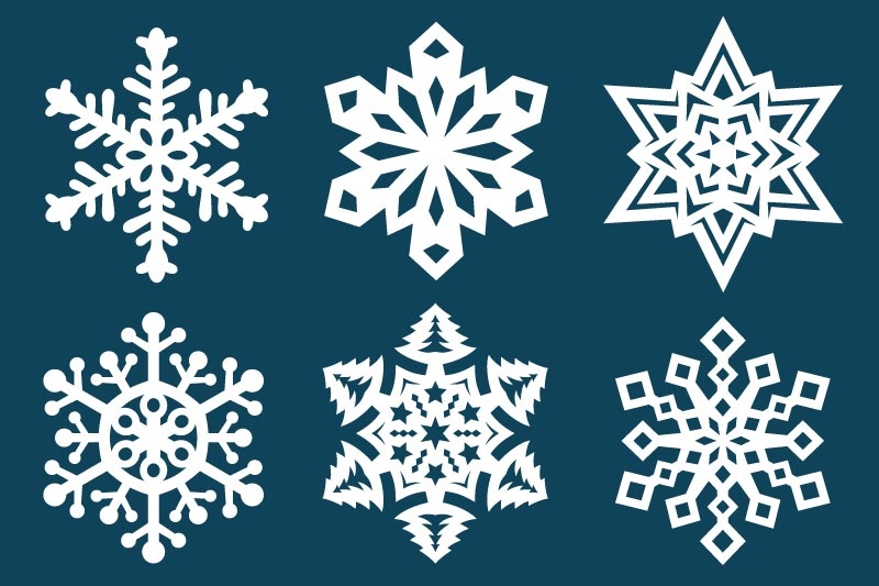 Printable Paper Snowflake Patterns