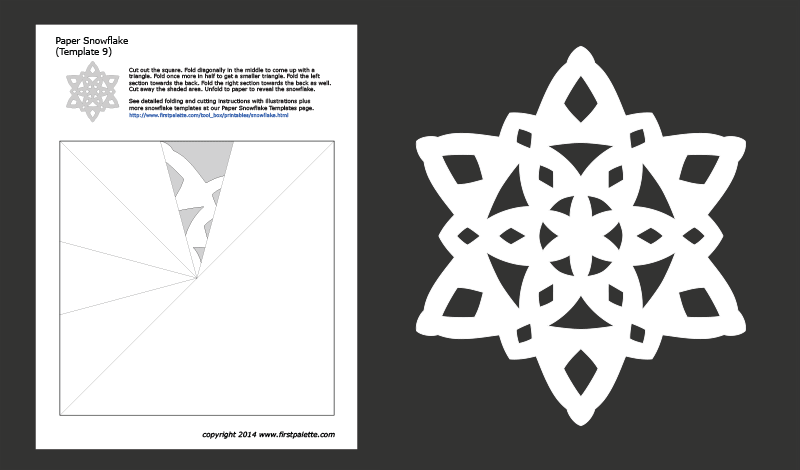 Printable Paper Snowflake Patterns