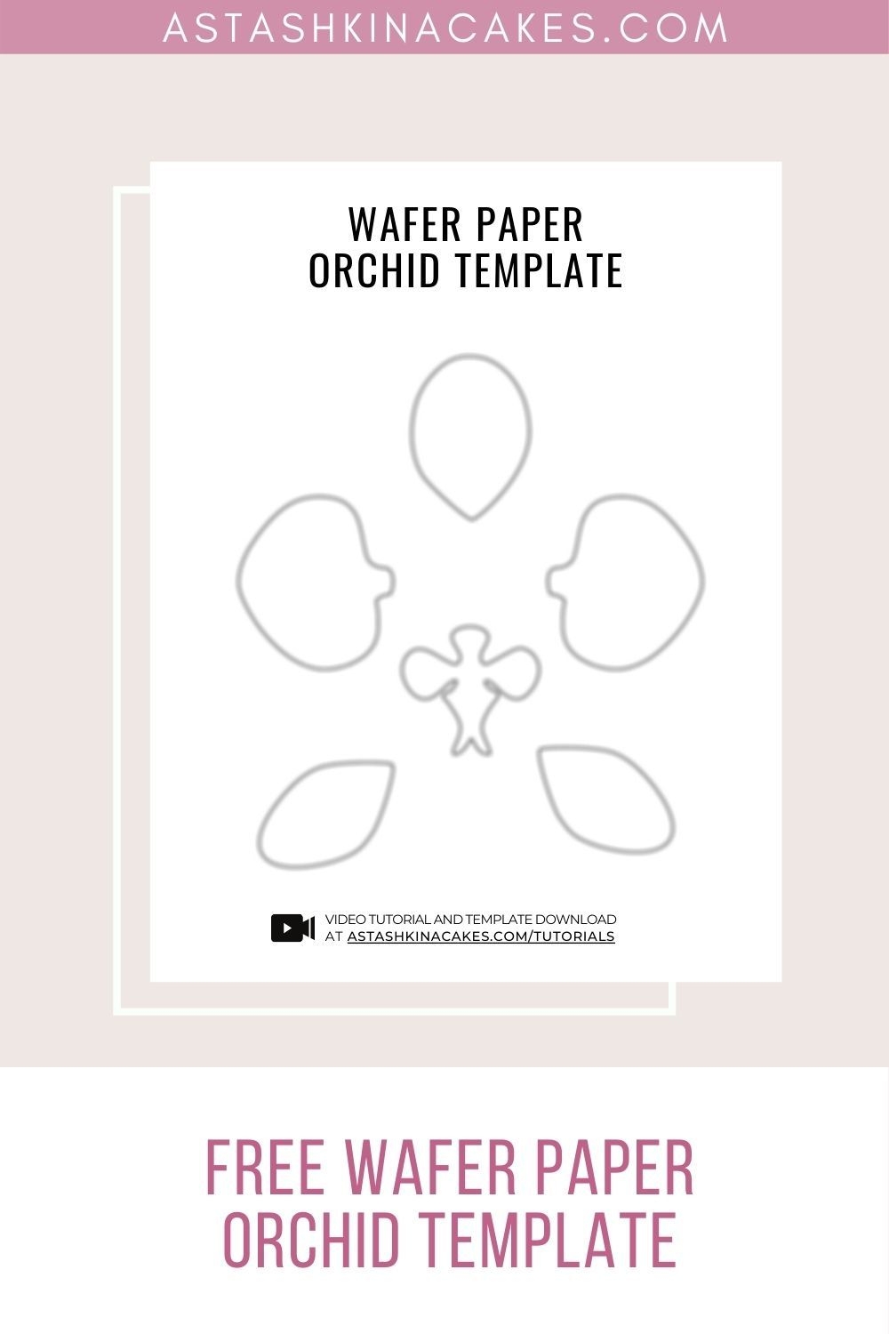 Printable Wafer Paper Printable Free Templates