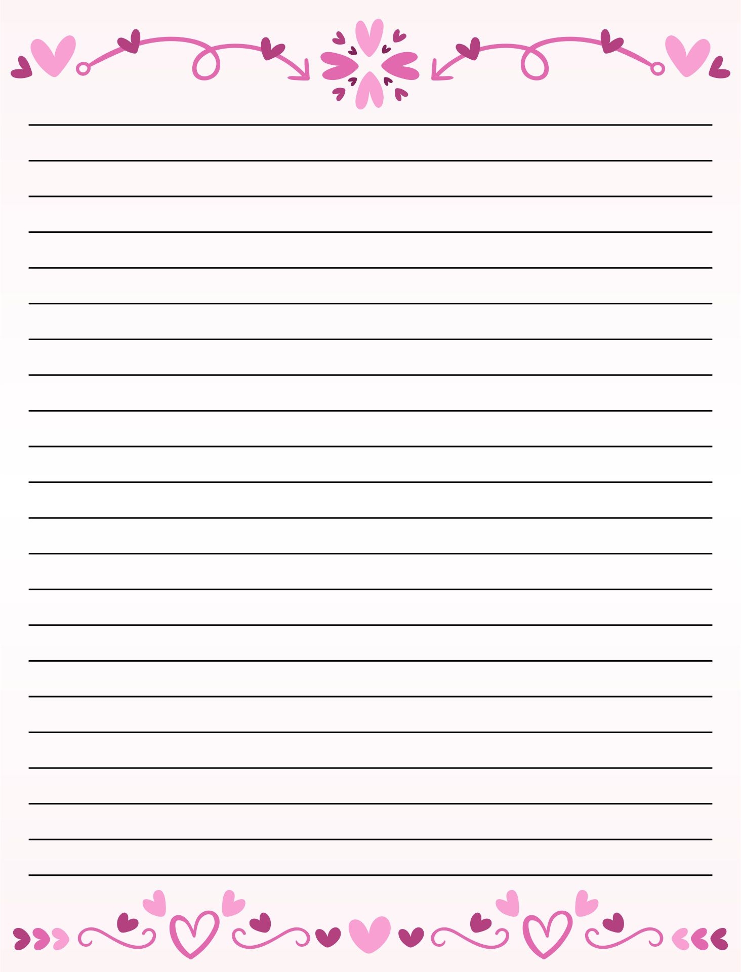 Printable Writing Paper Free Printable Stationery Wri Vrogue co
