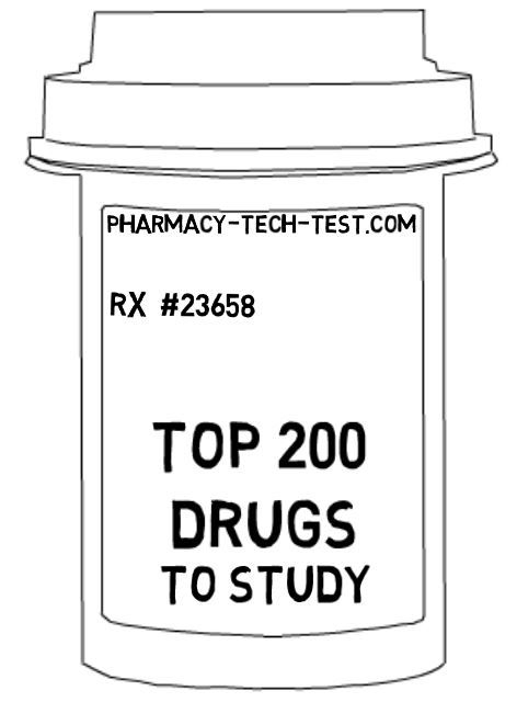 Ptcb Top 200 Drug List Printable