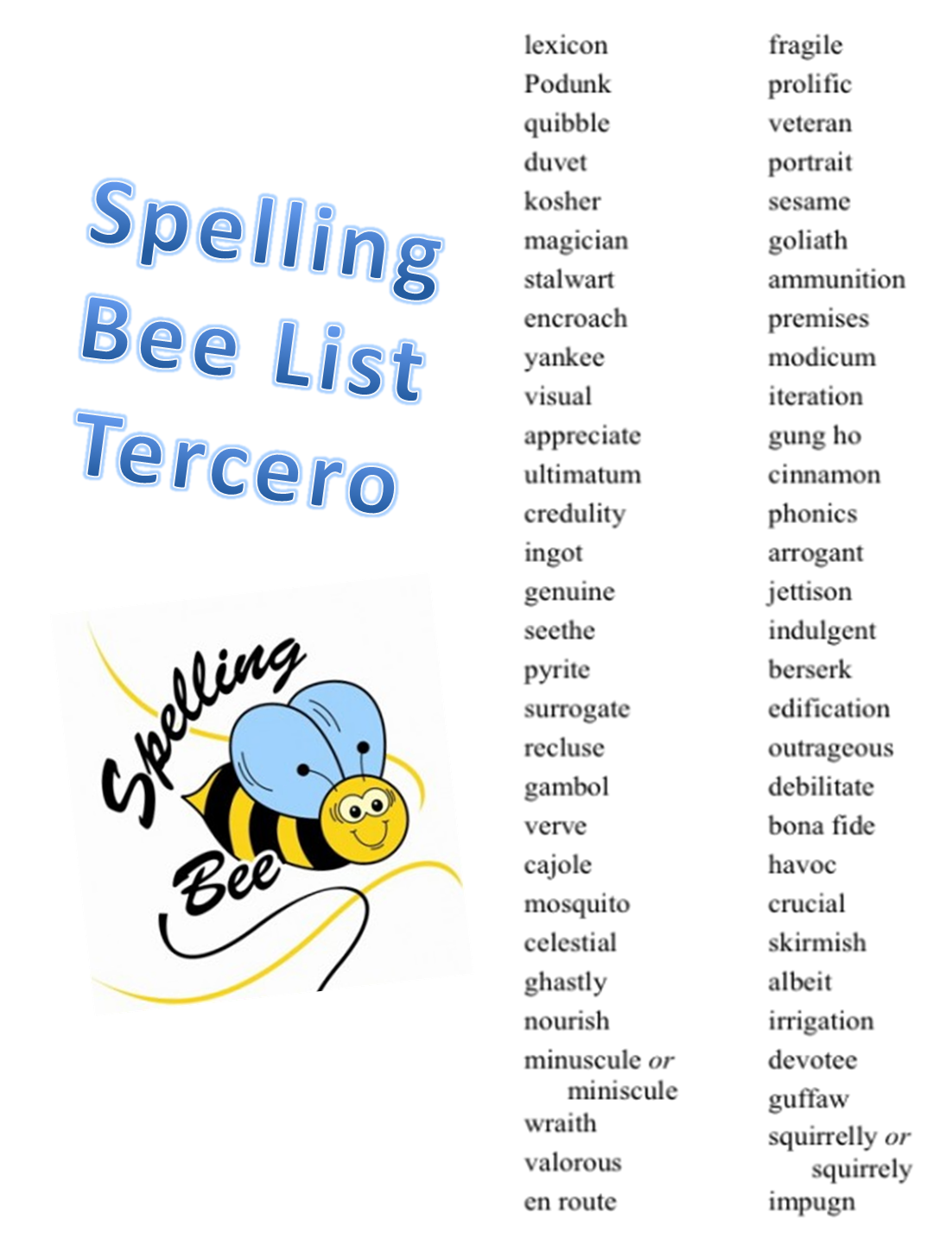 Scripps Spelling Bee Word List 2025 2025 Agnes Analise