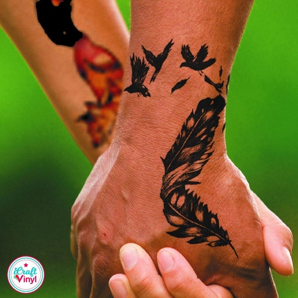 Silhouette Temporary Tattoo Paper CraftStore Direct Worksheets Library