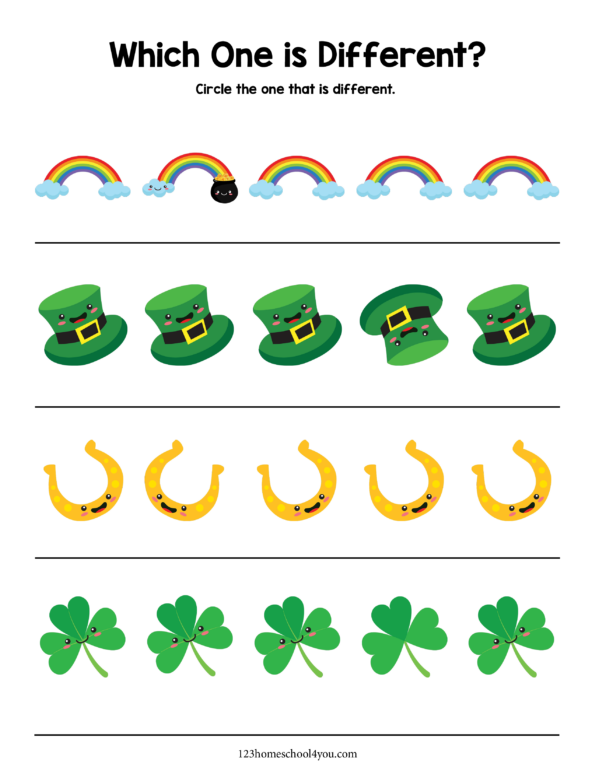 St Patrick 39 s Day Worksheets Printable At WEBESPERANZABLOG Blog