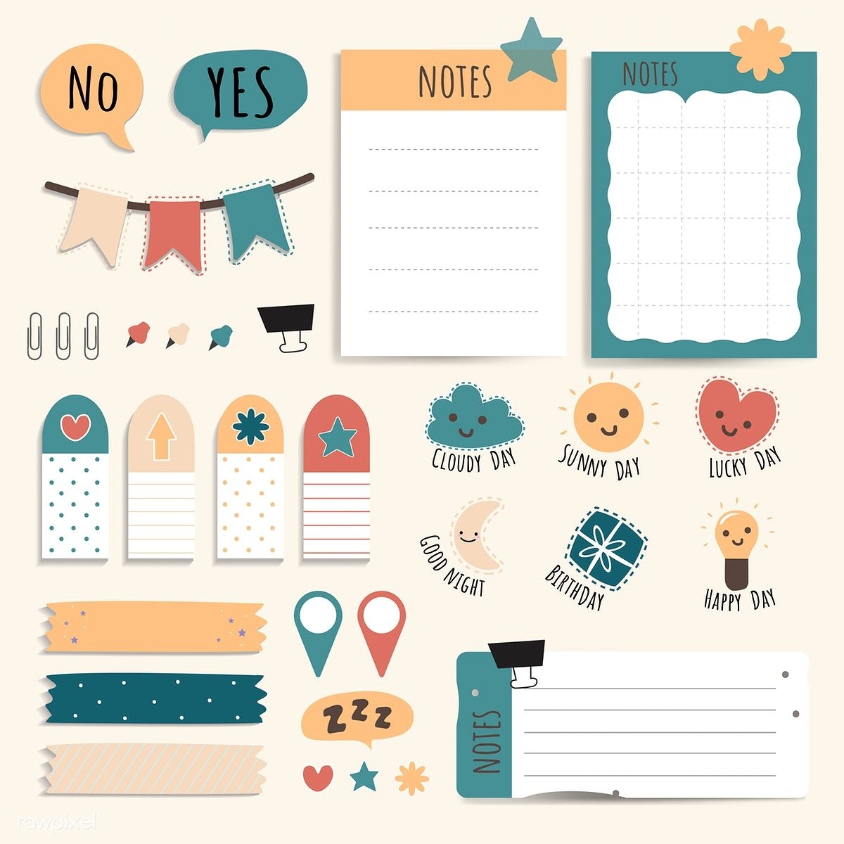 Sticky Printable Paper Printable New Year Banners