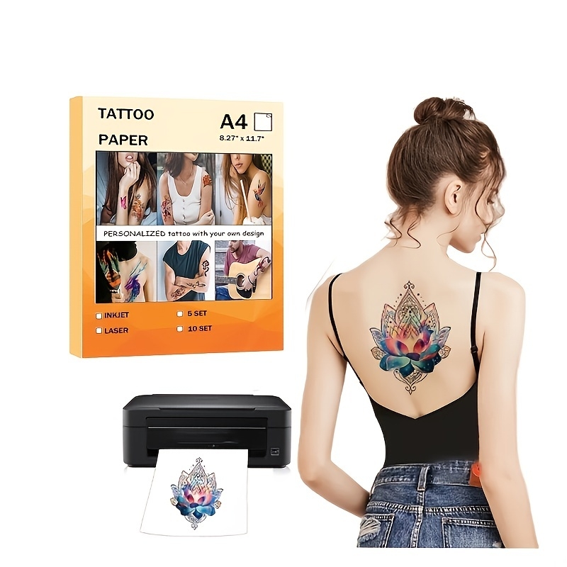 Temporary Tattoo Paper Inkjet Worksheets Library