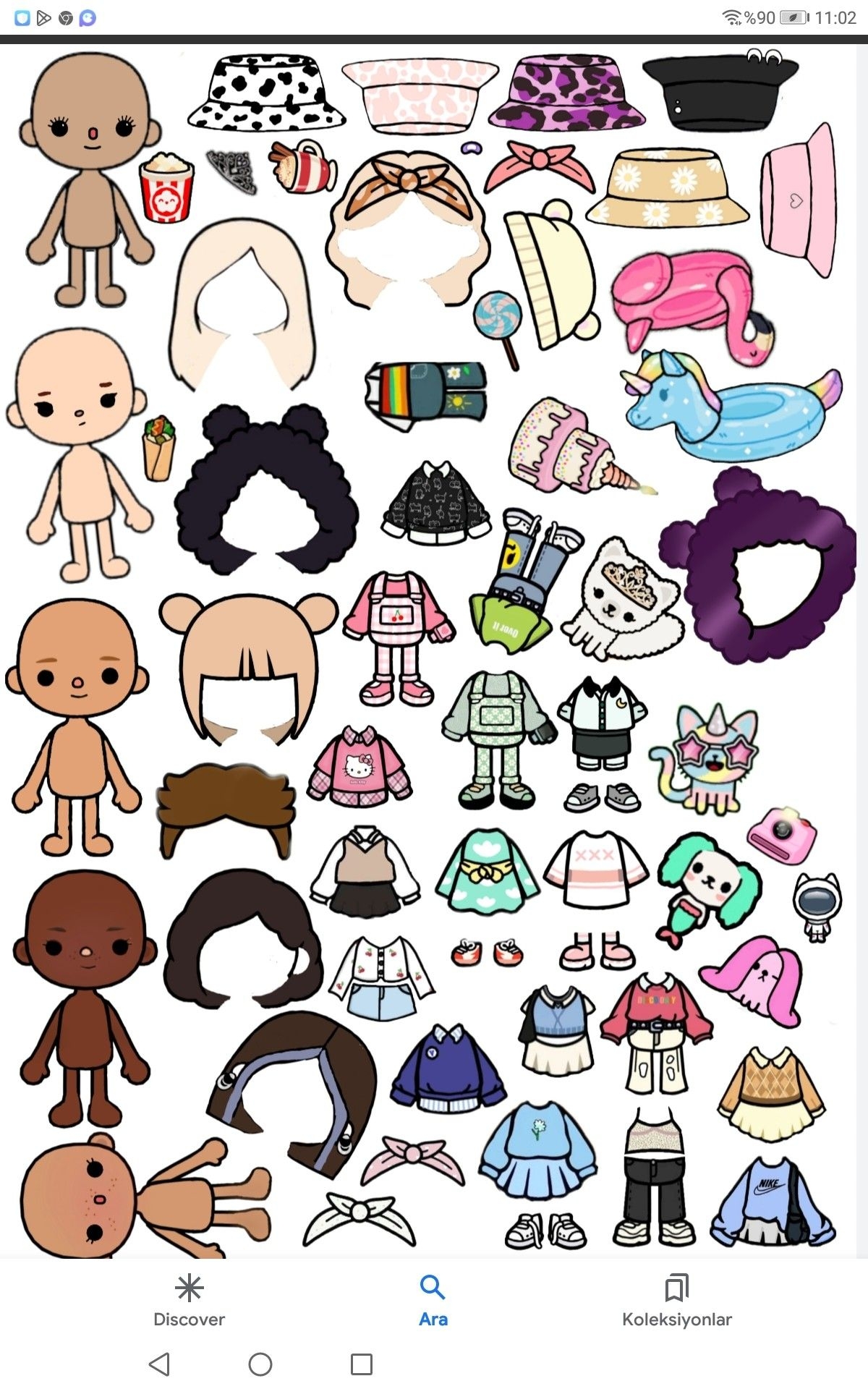 Toca Boca Printable Paper Doll Dev onallcylinders