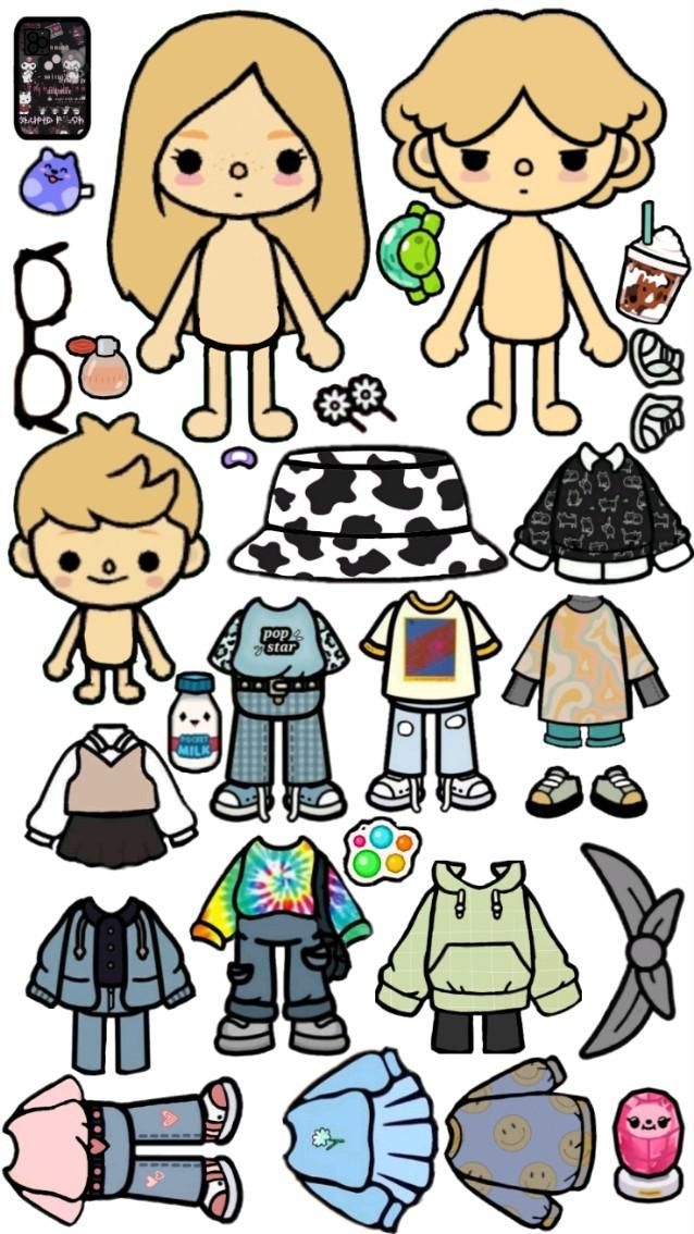 Toca Boca Printable Paper Doll Printable And Enjoyable Learning Howtodoes Toca Boca Printable Paper Doll Printable And Enjoyable Learning Howtodoes
