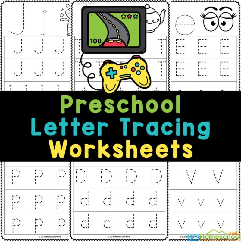 Top Free Printable Preschool Worksheets For Tracing Letters 