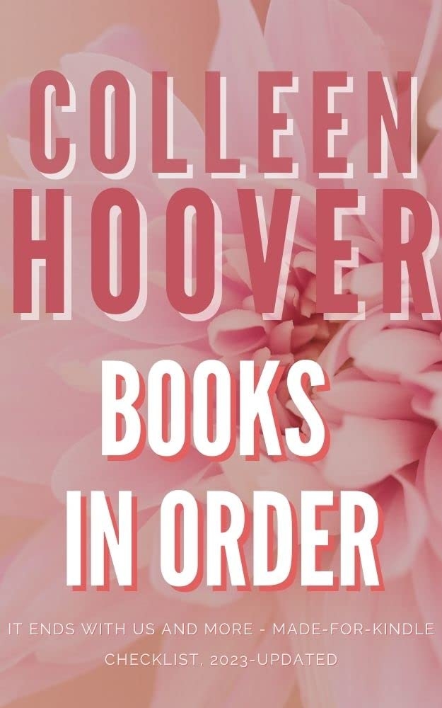 Updated List Of Colleen Hoover Books In Order Checklist 58 OFF