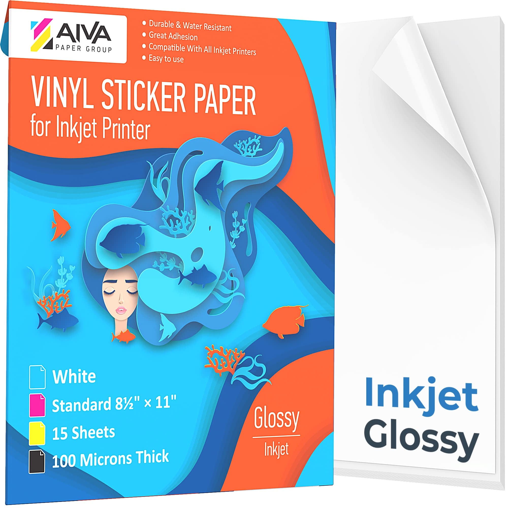 Vinyl Printable Sticker Paper Vinyl Printable Sticker Paper