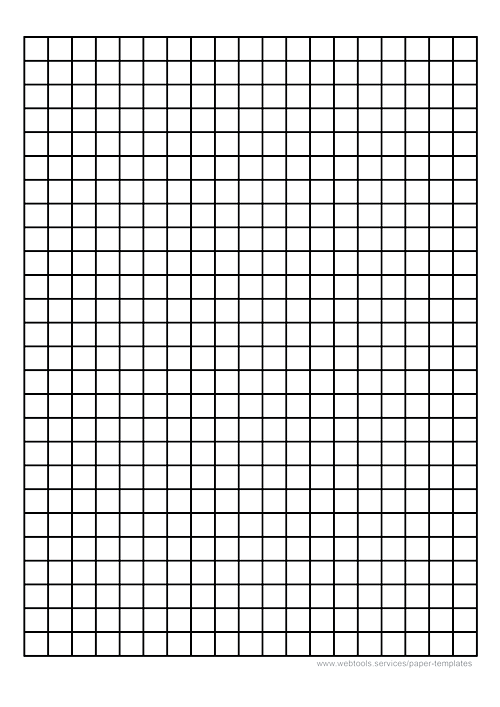 Webtools 1cm Graph Paper Printable