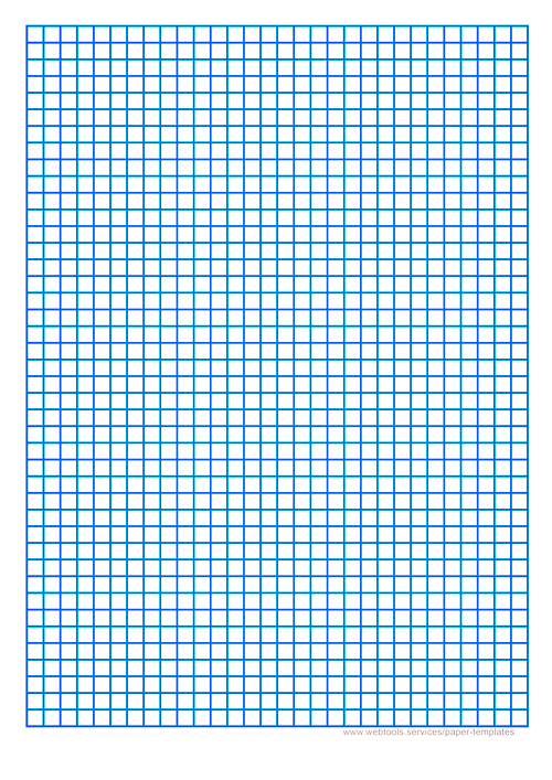Webtools Printable 1 4 Inch Blue Graph Paper