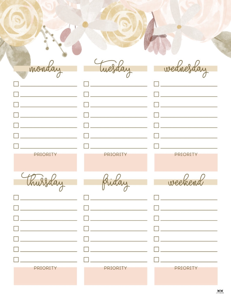 Weekly To Do List Free Printable Free Printable Riset
