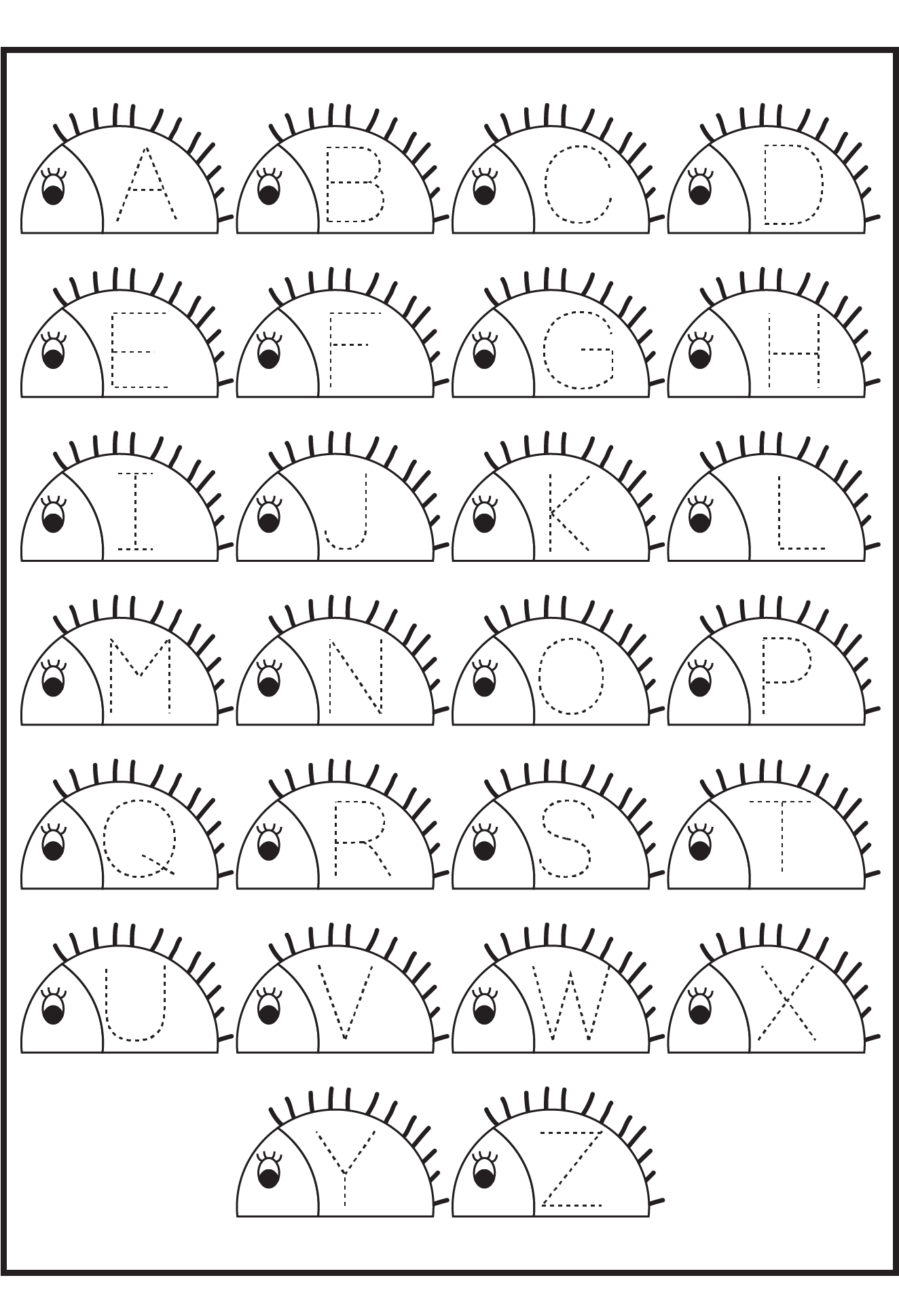 Welcome To Free Printable Alphabet Tracing Worksheets Decoomo