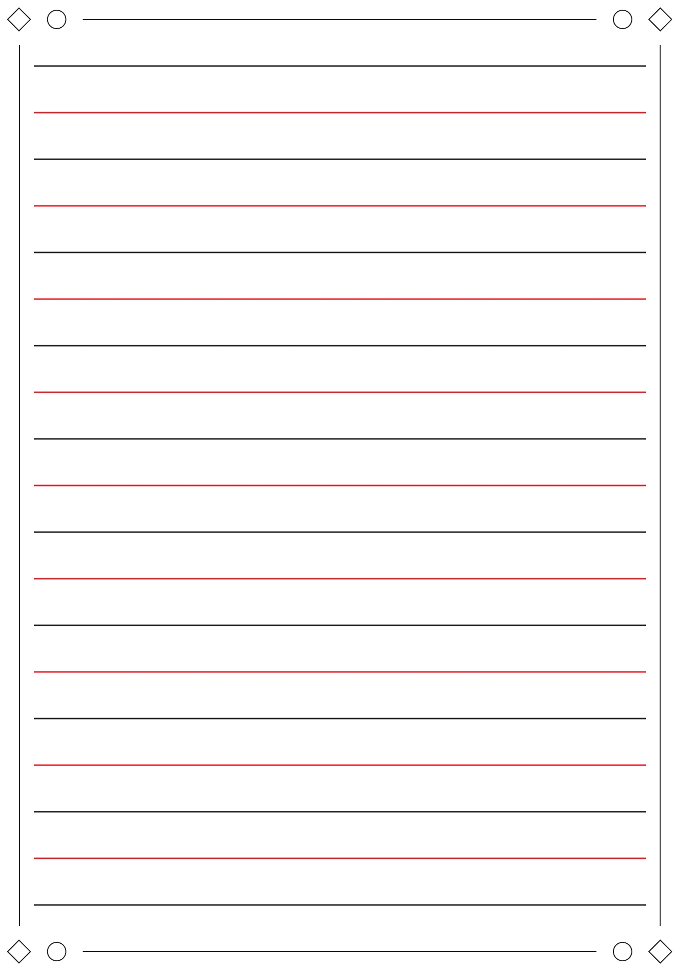 Writing Paper Printable Vrogue co