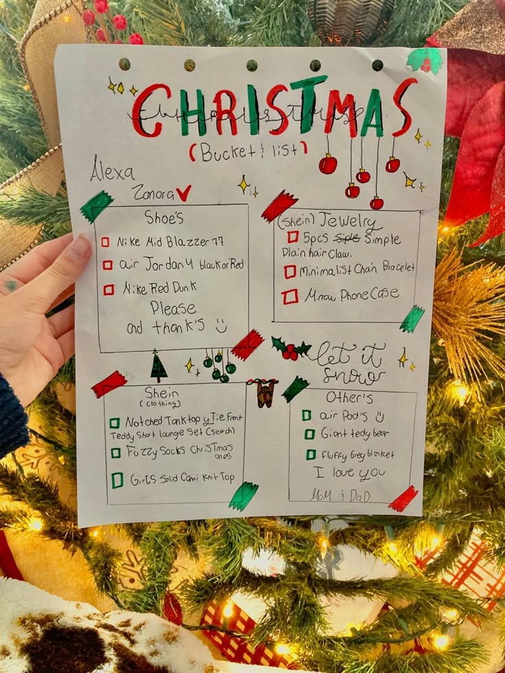 Xmas List Templates Free Dev onallcylinders